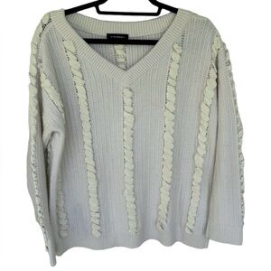 Club Monaco Cream Sweater